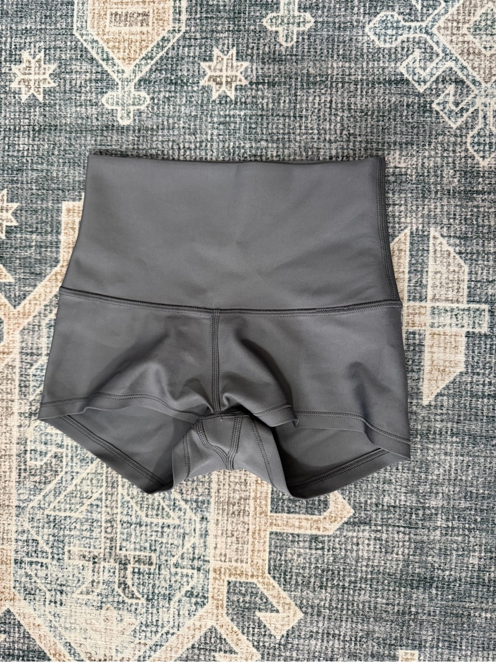 TNA Action High-Waist Grey Women’s Athletic Shorts